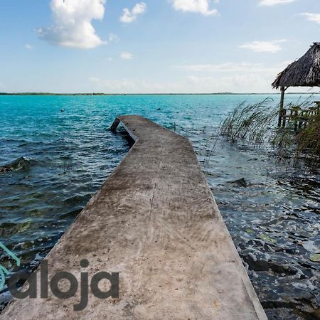 Villa Xtohil With Private Access To The Magic 7 Colors Lagoon Bacalar Exterior photo