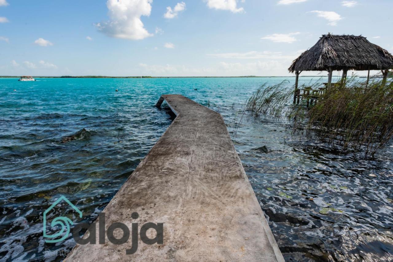 Villa Xtohil With Private Access To The Magic 7 Colors Lagoon Bacalar Exterior photo